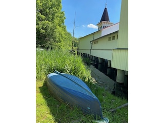 Bootfahren ist in Heviz nicht erlaubt