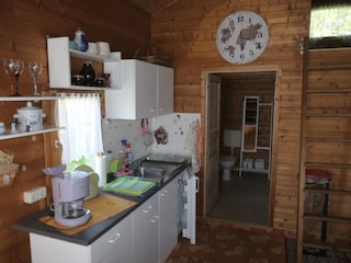 Wohnbereich Blockhaus 2