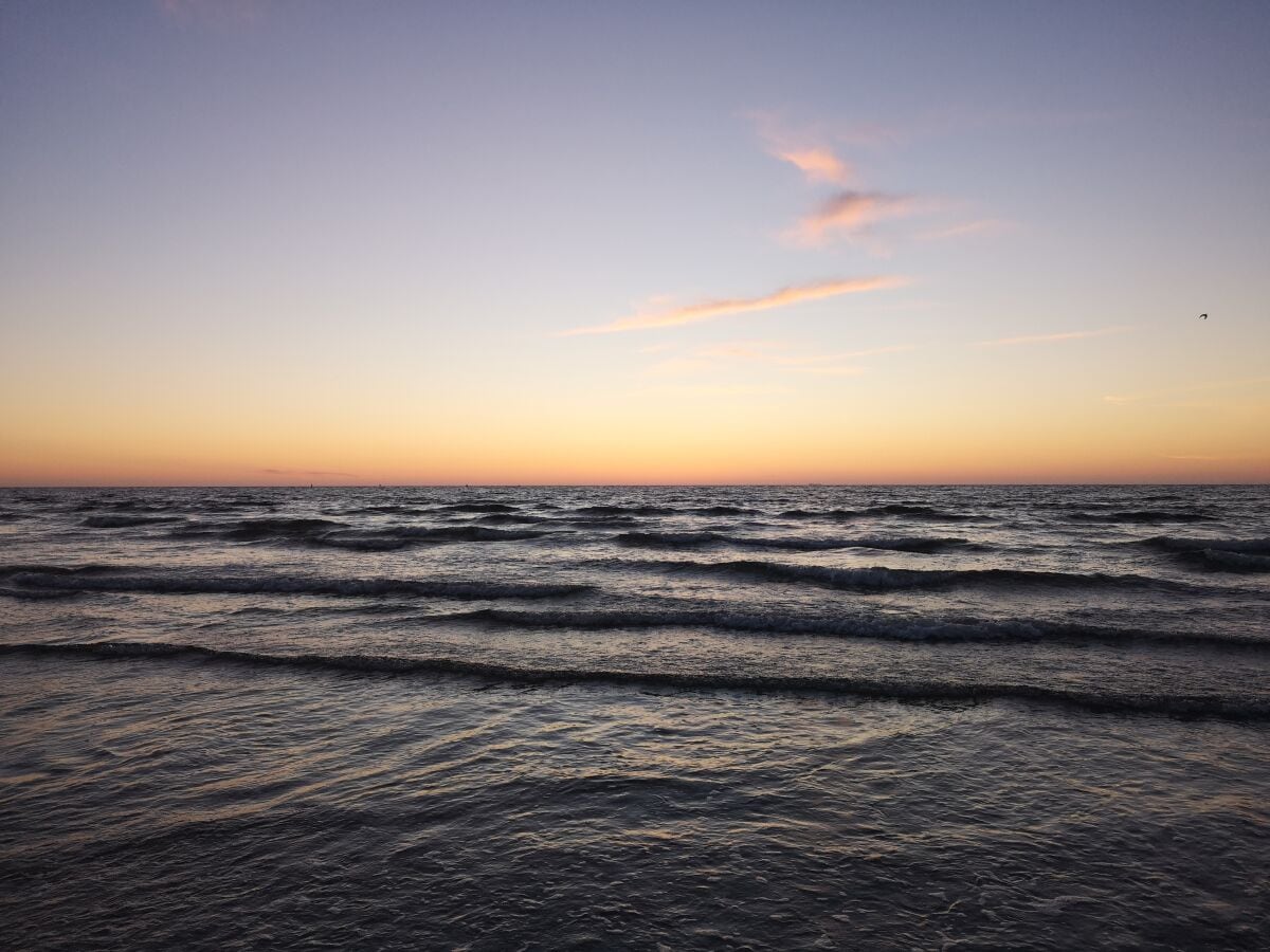 Sonnenuntergang am Nordstrand