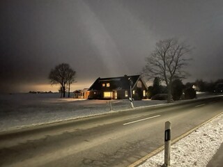 Im Winter aus der Ferne