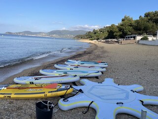 Plage Heraclees , paddle yoga