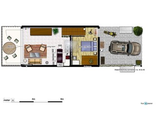 Floor plan mezzanine (floor +1)