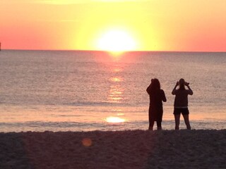 ...und tolle Sonnenuntergänge