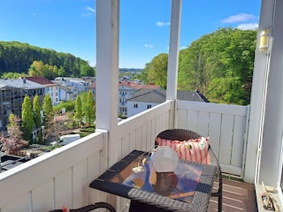 Balkonblick zur Wilhelmstraße