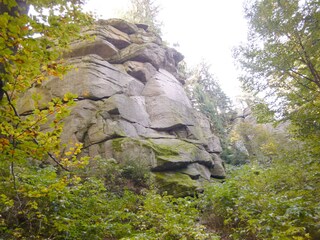 Felsklettern oder Wandern