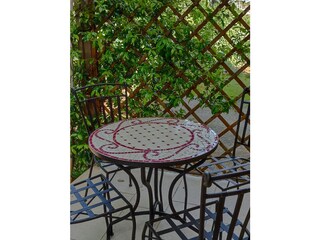 Shady part of the garden