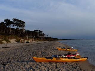 Kajaktour am Weststrand