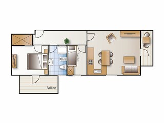 Appartamento per vacanze Bolsterlang Caratteristiche 10