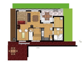 Casa per le vacanze Ouddorp Pianta del piano 28