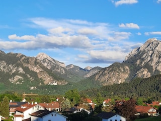 Ausblick Bergkette