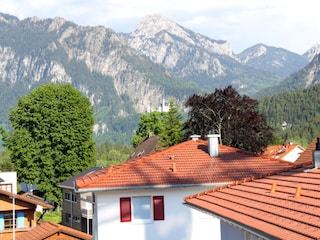 Schlossblick vom Balkon