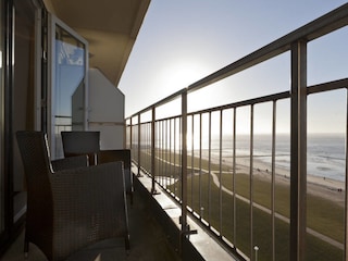 Der Balkon mit Meerblick