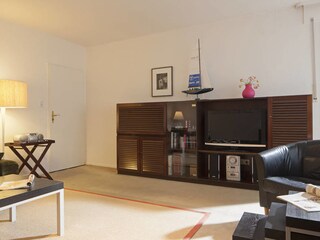 Das helle Wohnzimmer