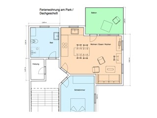 Ferienwohnung Norddeich Grundriss 44