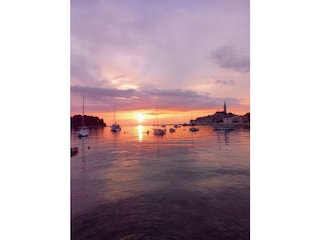 Rovinj-Sonnenuntergang