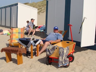 ... bei den Stranddünen...