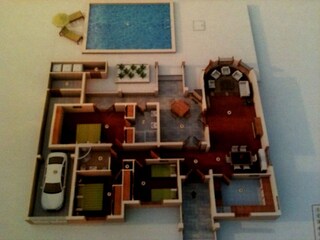 Casa per le vacanze Canyamel Pianta del piano 33