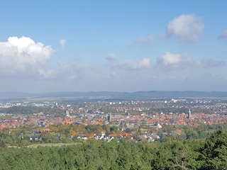 Blick über die alte Kaiserstadt Goslar