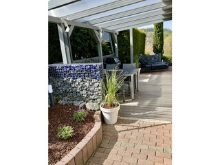 Überdachte Terrasse