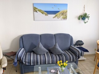 Sitzecke mit Stressless-Sessel im Wohnbereich