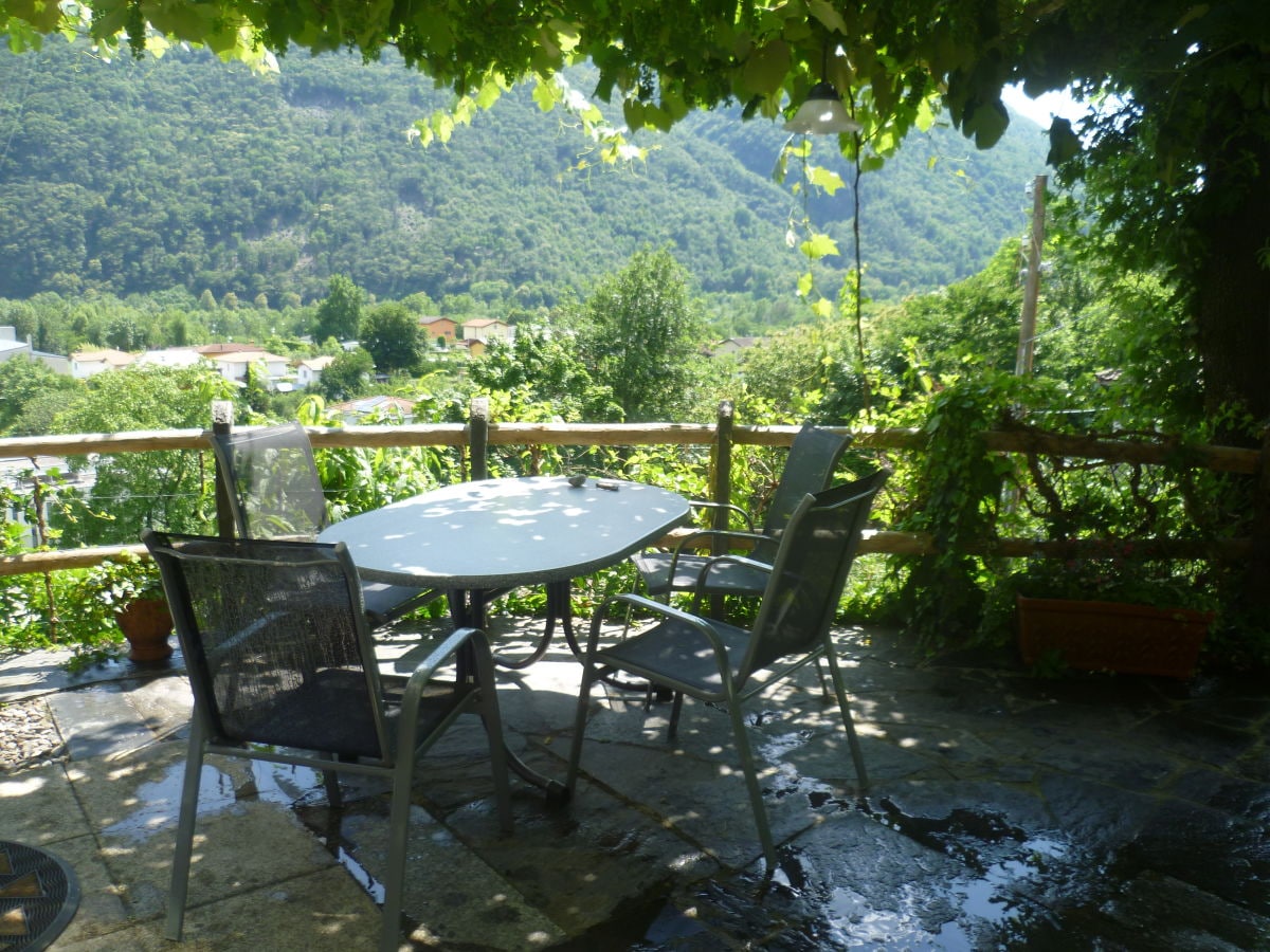 Terrasse mit schönem Ausblick