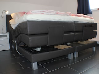 Die Boxspringbetten sind nicht mehr höhenverstellbar.