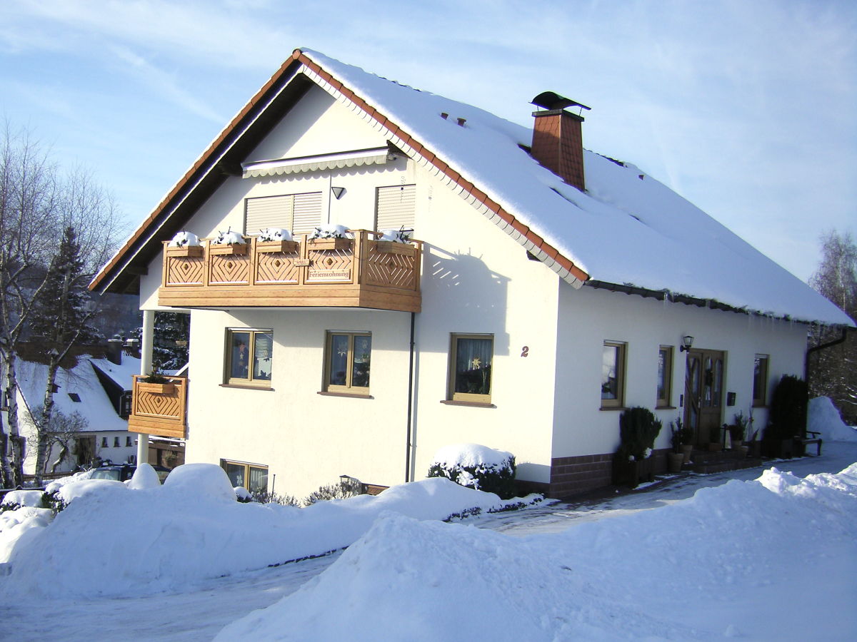 Haus im Winter