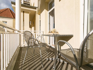Ihr Balkon in Südwestlage.