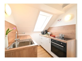 Küche Fewo B Sommerfeeling