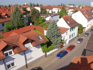 Blick übers Wohnviertel