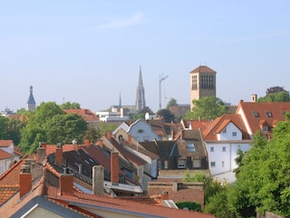 Blick über die Dächer der Stadt