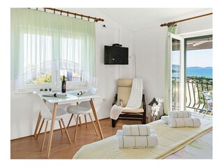 Wohnung und Aussicht aus der Wohnung