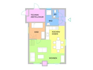 Casa per le vacanze Julianadorp Pianta del piano 22