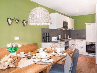 Kitchen with dining space