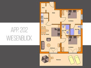 Holiday apartment Bolsterlang Floor Plan 26