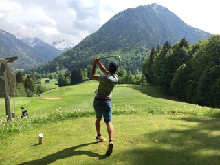 Alpines Golfen