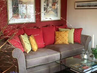 Wohnzimmer Garden Suite - Sofa mit Couchtisch