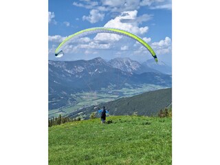 Paragliden  von unseren Bergen