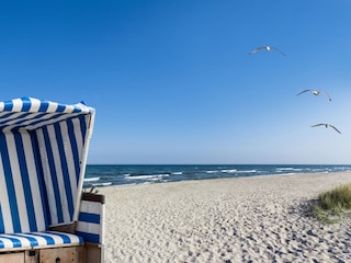 Strand mit vielen Sandbänken, perfekt für die Kleinen
