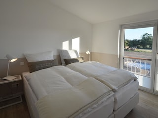 SZ II mit Boxspringbetten (180x200cm) und Daunendecken