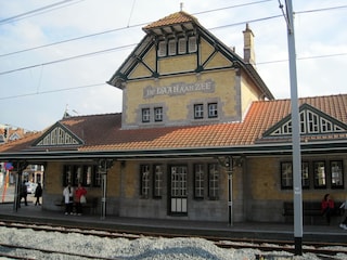Belle époque-Bahnhof in De Haan