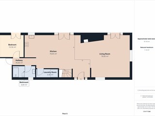 Villa Sveti Lovrec Grondplan 40