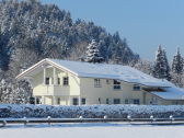 Haus im Winter