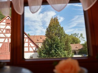 Blick aufs Schloß Kunreuth
