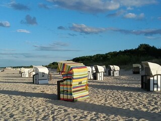 Der Strand direkt vor der Tür