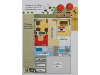Vakantiehuis Walchsee Grondplan 14
