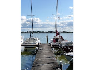 Das Haff ist ein bekanntes Segelrevier.