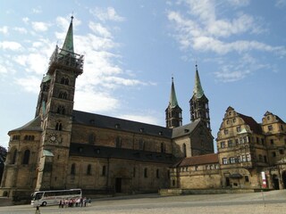 Dom in Bamberg mit Alte Hofhaltung