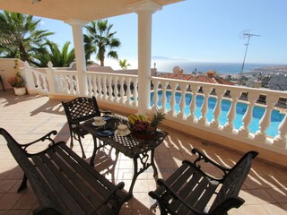 Traumhaft - Terrasse mit Meerblick