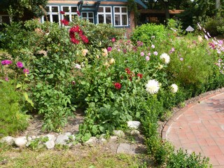 Blick zum Atelier
